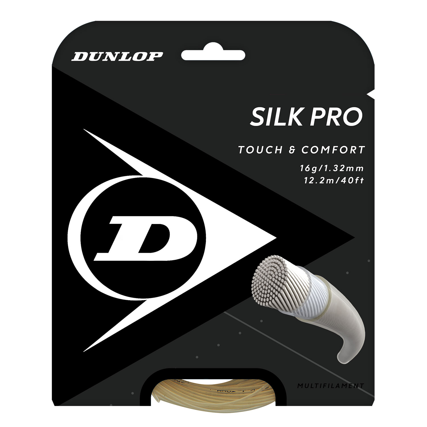 Dunlop Silk Pro 1.32 Corde da Tennis Multifilamento