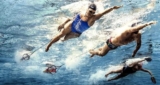 Paracadute per Nuoto Frenato